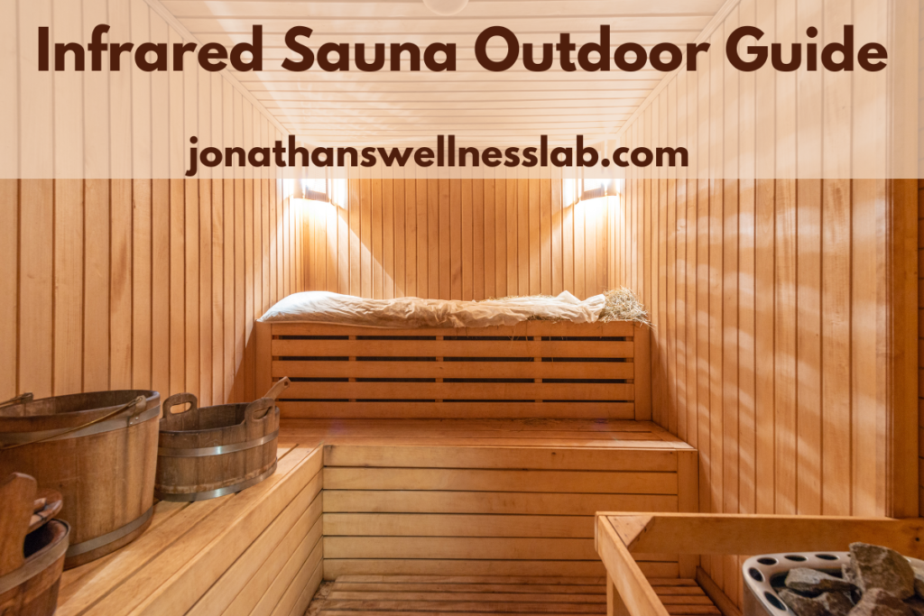 infrared sauna outside