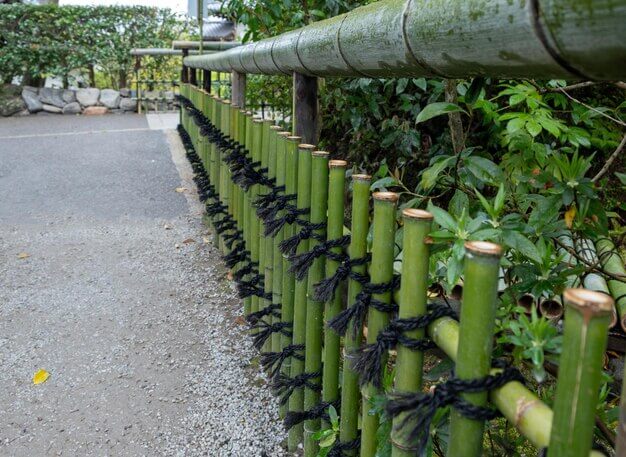 bamboo fencing