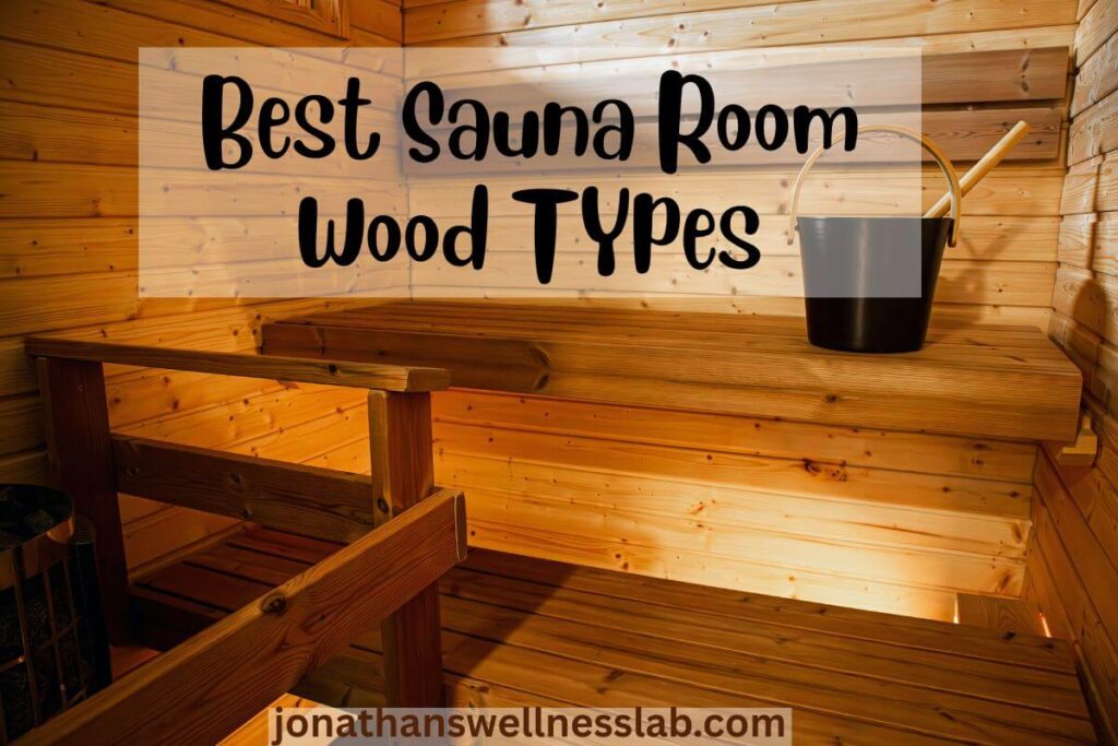 sauna room wood types